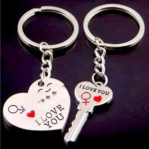 Keychain Set for couple